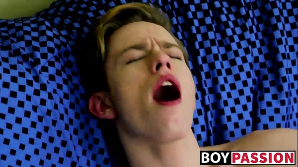 Adorable twink guy Nico Michaelson gets horny and wanks it