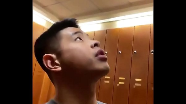 Boy suck in locker room