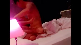 Korean boy in hotel, young Asian daddy gay porn