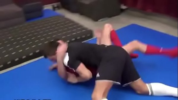 Soccer boys Wrestling fight domination