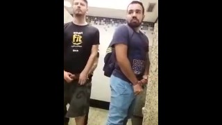 Bareback in Smart Fit (Gym) WC, Bareback gay guys