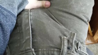 College Boy Cums Hard In His Pants Handsfree