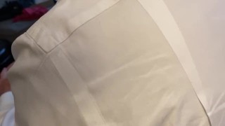 Fat cock Grindr daddy gags me with his huge thick salty load