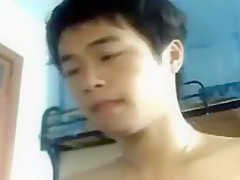 Incredible male in exotic handjob, asian gay porn video
