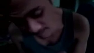 Pinoy Gay Blowjob Deepthroat sucker, young Asian gay couple