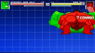 Red Hulk vs Bara Hulk Bara Battle Round 2!