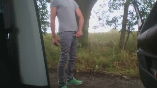 Roadside Jerk Break During Six Hour Drive