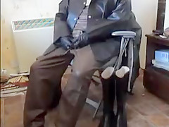 Sunday rubber jerk off.