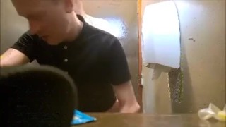 Fucked in Service Station Toilet Cubicle., Bareback gay pirn