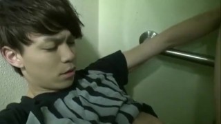 Japan Toilet Riding, straight Bareback guys