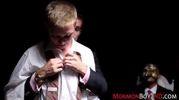 Mormon elder rides dildos