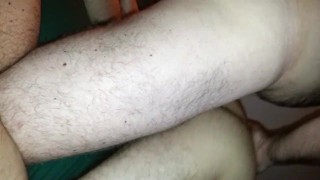 My first time & creampie my ass bareback, gay Bareback first time