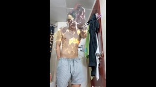 Naked Challenge Tiktok, young Asian gay couple porn