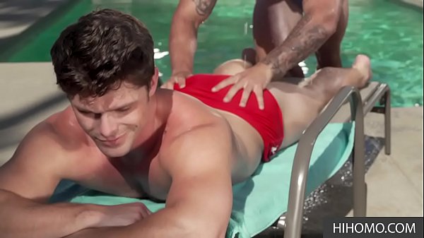 Poolside Anal Adventures by Devin Franco, Vadim Black