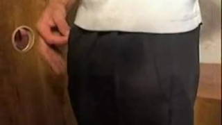 priest gets fucked in a confessional box, Bareback gay pirn