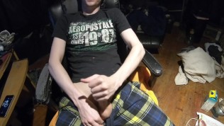 Big Dick Teen + Watching Loud Moaning Daddy Porn, best gay amateur