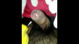 Fuck with My Mickey Mouse Swag DopeShit CumHands jerking off, real Asian gay