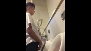 Spy asian piss, young Asian gay hookup