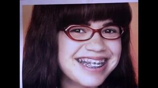 Cum on Ugly Betty Suarez America Ferrera