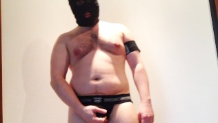 Flauros Bear: chubby bear working out and cumming big load, homemade gay videos