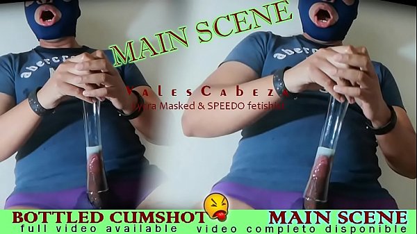 ValesCabeza350 Bottled Cumshot >>>CUMSHOT SCENE<<<) Lechazo en Botella(ESCENA principal)(full Video Available) Video completo disponible