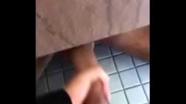 Who knows where more is? Under Stall Handjob!