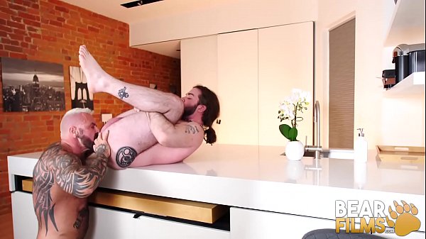 BEARFILMS Cub Jeremy Feist Hairy Hole Dicked By Inked Daddy