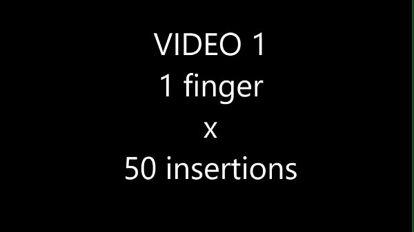 EXERCISE 01 – 1 finger x 50 insertions
