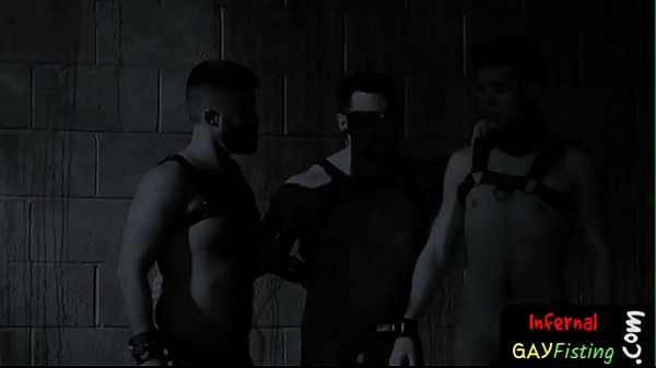 Horny gay hunk getting anally ruined