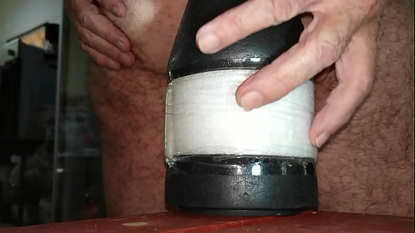 Huge 11cm wide Modified Butt Plug deep in my Ass