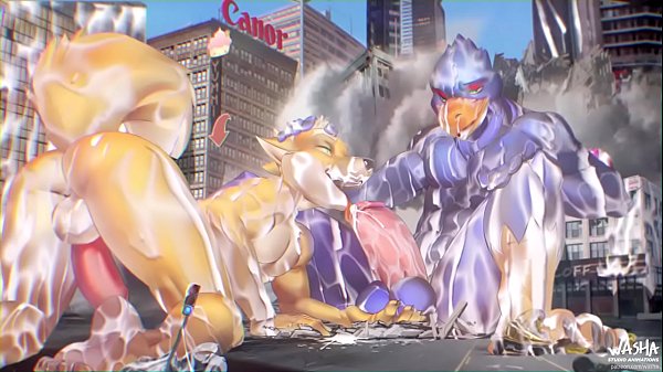 Star fox – Fox McCloud x Falco Lombardi WASHA animated