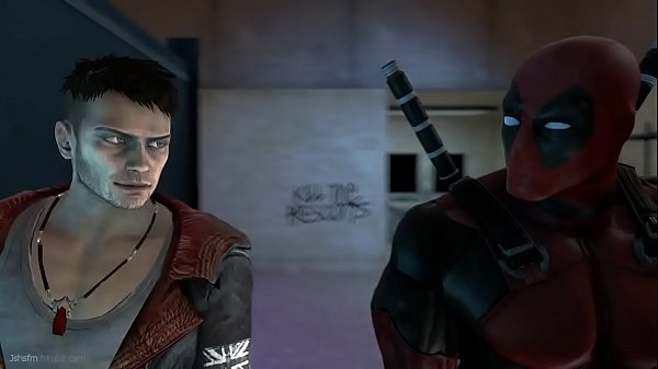 Deadpool and DmcDante  Gay Sex.MP4
