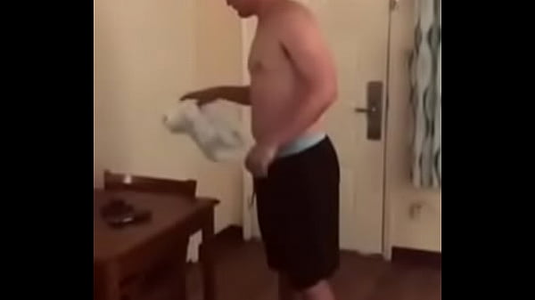 2 old men breed a straight, bubble butt college jock in a motel