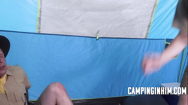 Kinda Camping This Twink Scout Was Hoping For